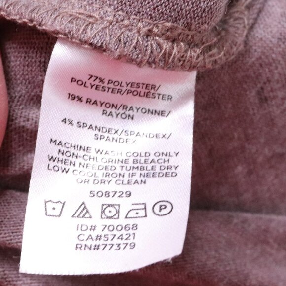 Ann Taylor | Faux Wrap Long Sleeve Top Small - Picture 6 of 6